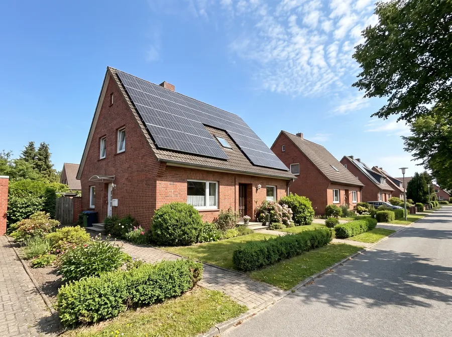 Einfamilienhaus mit Photovoltaikanlage